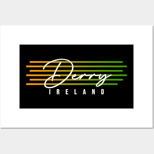 Derry Ireland Souvenir Gift Posters and Art